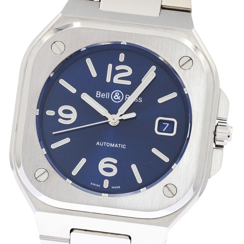 ベル＆ロス Bell＆Ross BR05A-BLU-ST|SST BR05 ブルー スティール デイト 自動巻き メンズ き_882783