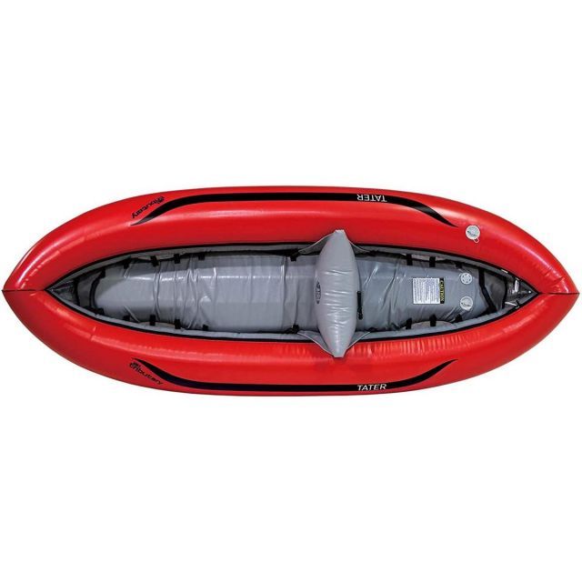 チュブテリー Tributary インフレータブルカヤック US-1143 ダウンリバー スピンボート テイター レッド 一人乗り 全長254×幅96cm