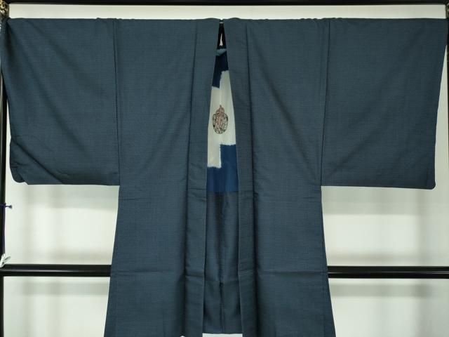 平和屋着物●男性　本場大島紬　アンサンブル　長羽織　100亀甲　総詰め　正絹　逸品　DAAS3955ps 平和屋着物○男性 本場大島紬 アンサンブル 長羽織 100亀甲 総詰め