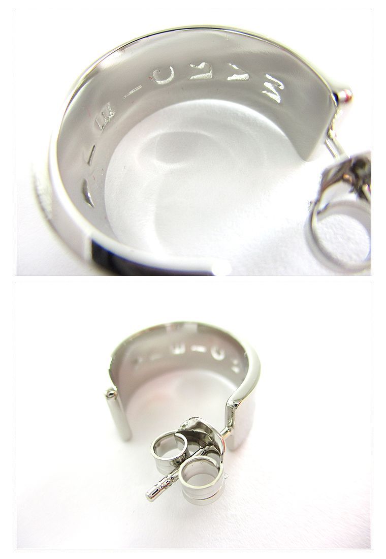 ★正規品★メゾンマルジェラ　フープピアス MM6 Maison Margiela メゾンマルジェラ オープンフープピアス