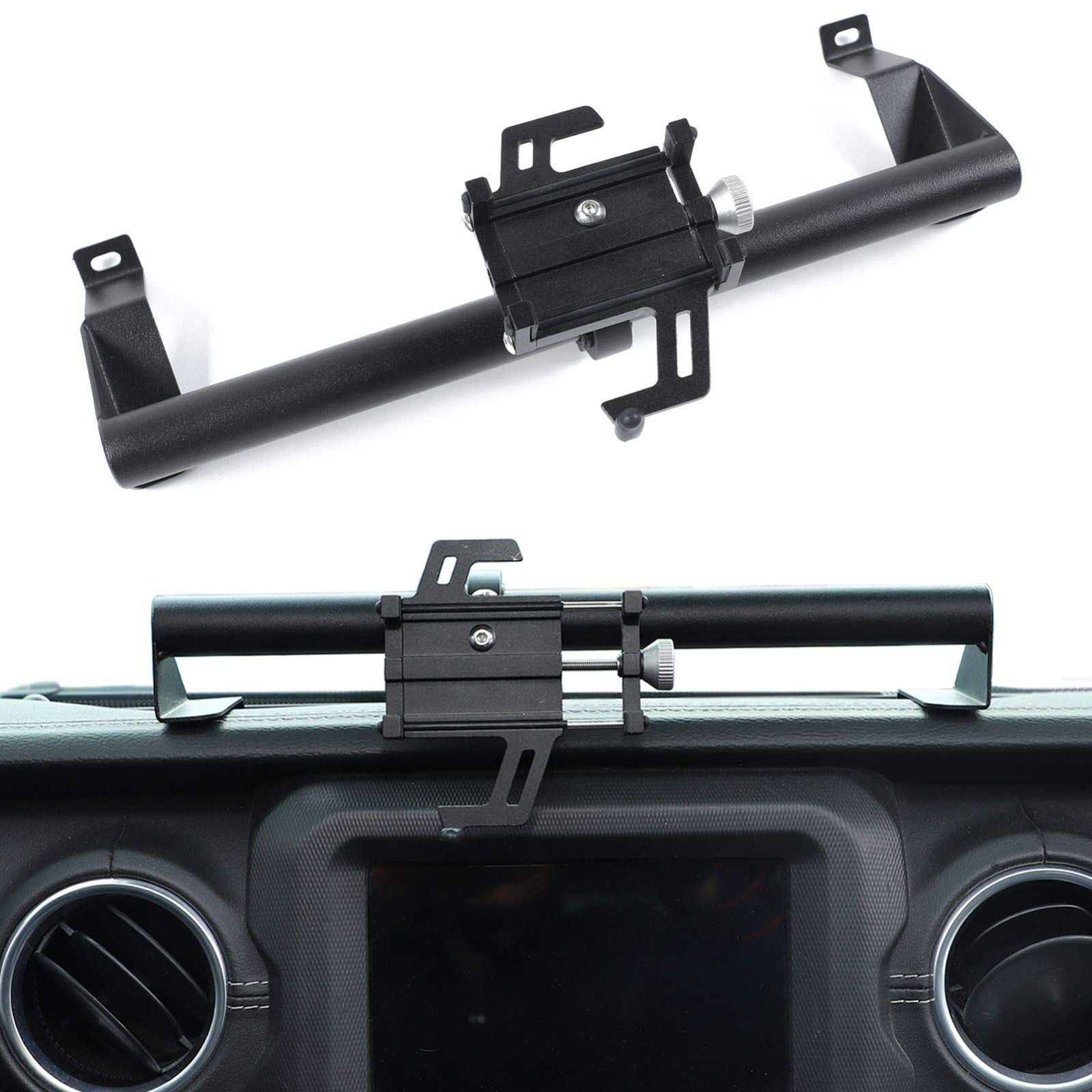 在庫 Jeep JL Dash用携帯電話マウント 2018-2025 Jeep Wrangler JL JLU Sport Rubicon Sahara - Gladiator JTに対応