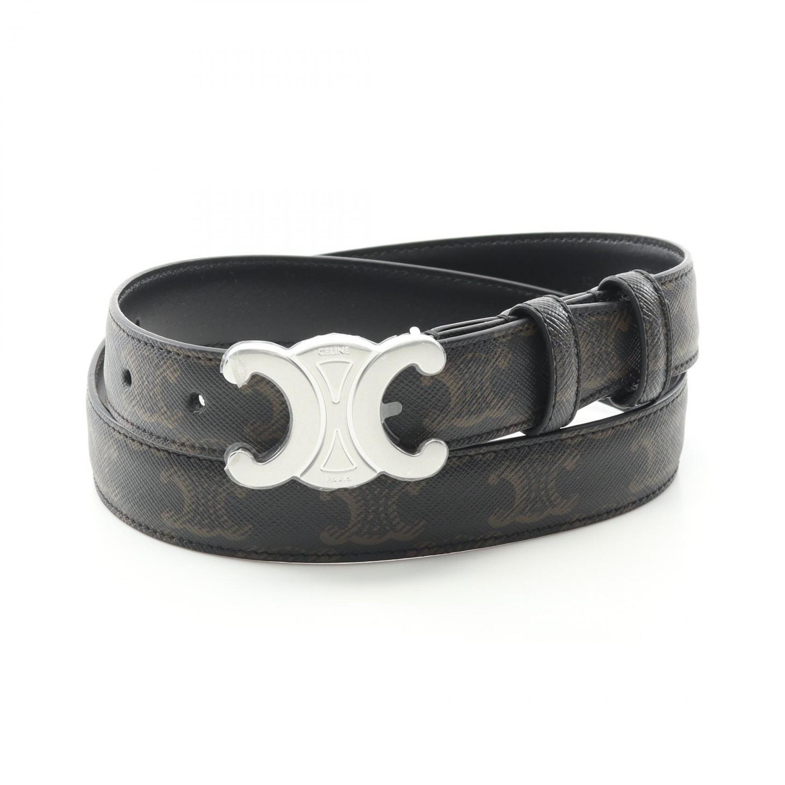 小物 KAJA REVERSIBLE SUEDESQUARE RINGBELT ovy KAJA REVERSIBLE