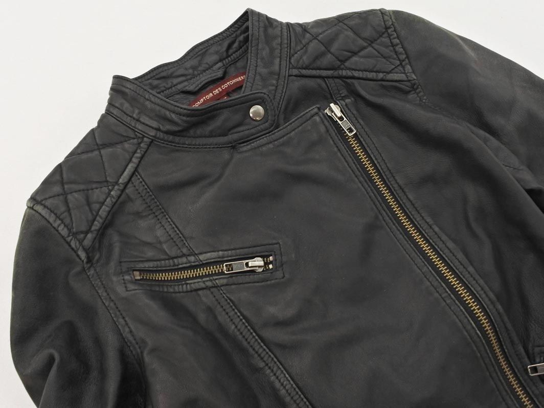 コントワーデコトニエ　ライダース　COMPTOIR DES COTONNIERS COMPTOIR DES COTONNIERS コントワーデコトニエ 羊革 ライダース