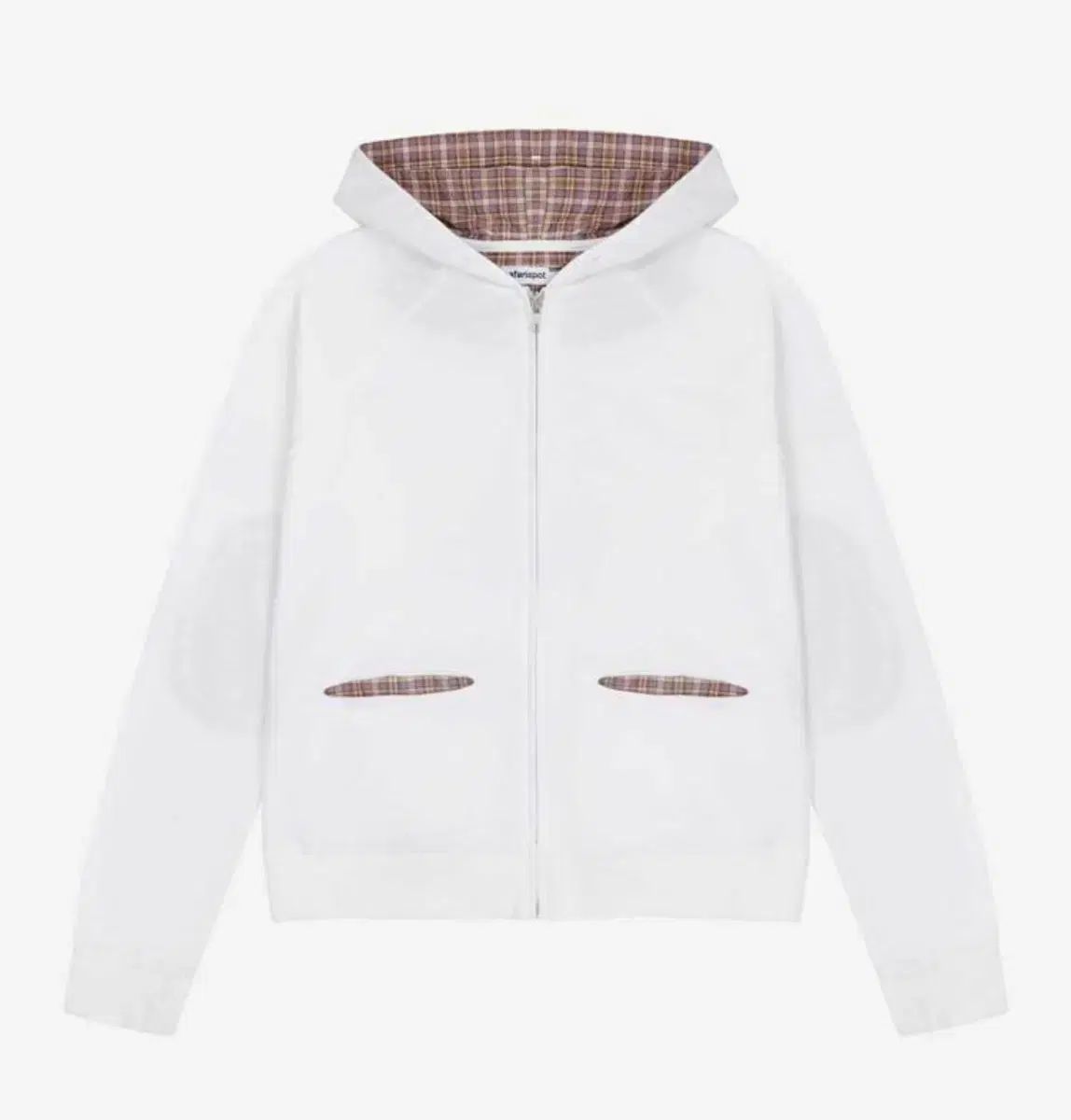 Safarispot 1 2 POCKET PATCHWORK HOODIE ZIP UP
