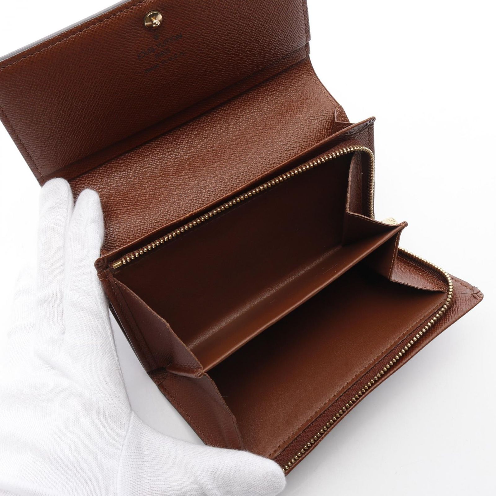 LOUIS VUITTON ルイヴィトン ポルトモネ セルゲイ タイガ 小銭入れ