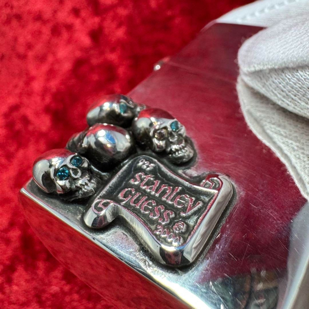 スカルジッポ シルバー/925 スタンリーゲス/STANLEY GUESS - メルカリ