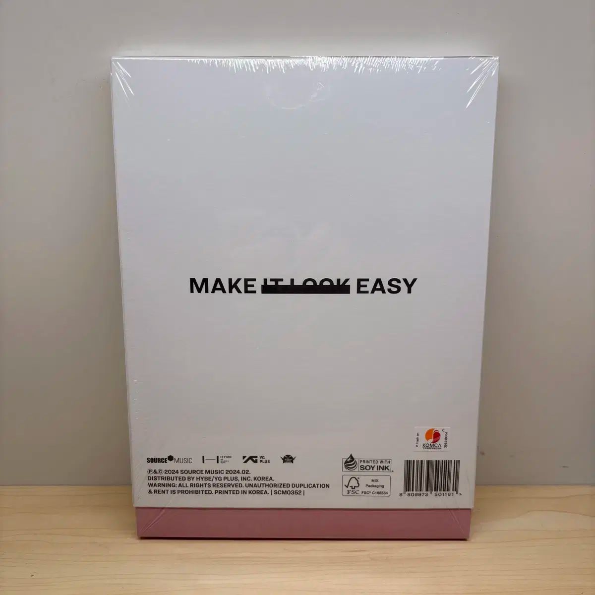 LE SSERAFIM EASY popup コラボ ブランケット 新品未開封 LE SSERAFIM - 【新品未開封】LE SSERAFIM EASY Vol.1ル
