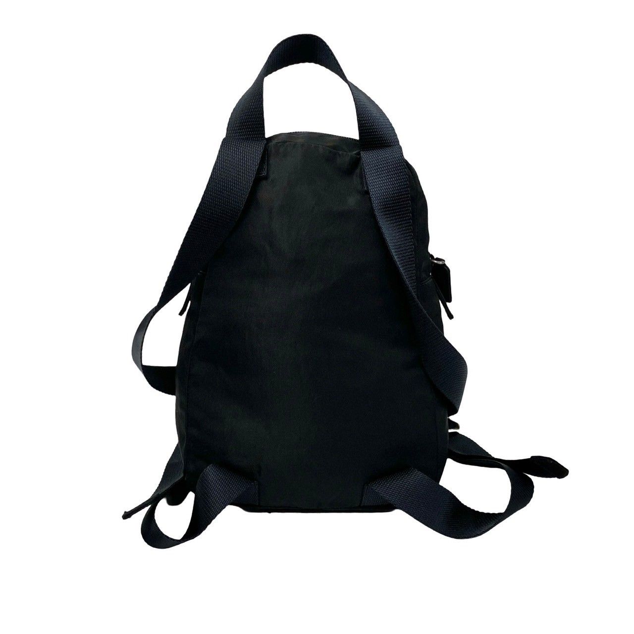 極 美品 希少品 PRADA プラダ 三角ロゴ 金具 ナイロン ミニ
