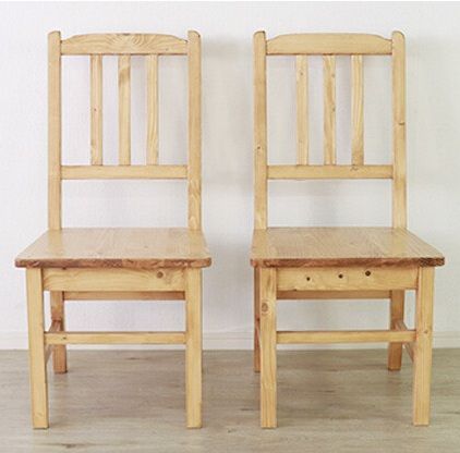 2脚セット カントリースタイル ダイニングチェア ナチュラル チェア 椅子 ナチュラル カントリー カントリー調