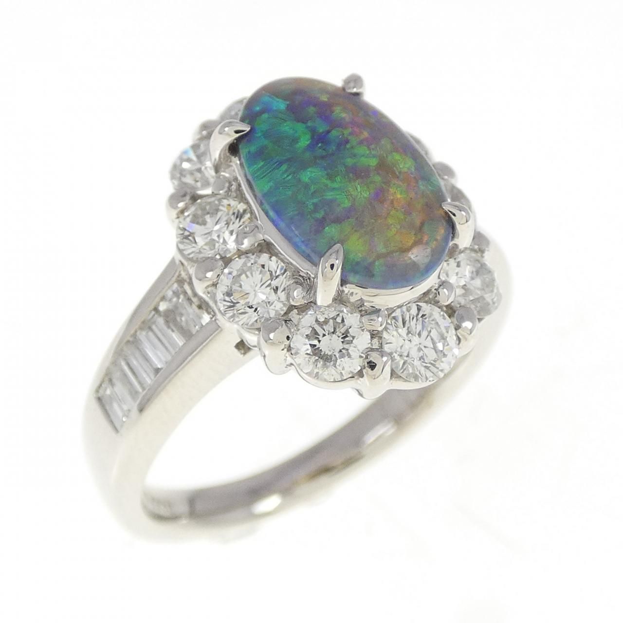 PT900 ブラックオパール リング 1.08CT - メルカリ 