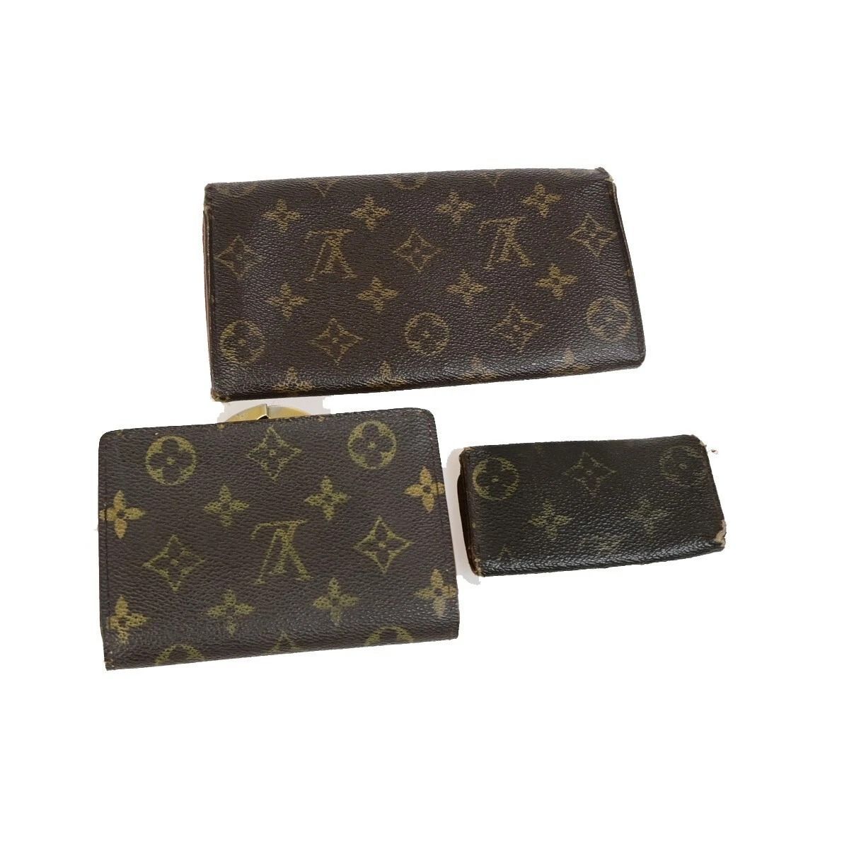 LOUIS VUITTON ルイヴィトン 財布 キーケース 3点セット モノグラム