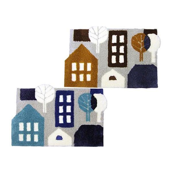 期間限定SALE実施中。 Finlayson フィンレイソン 北欧デザイン 玄関マット TALOT タロット 45×70cm ブルー JB184945 模範的な