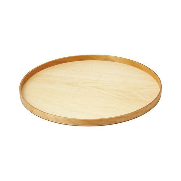 ヤマコー 用美 業務用 木製わっぱ丸トレイ クリアー φ38 yamaco 17293