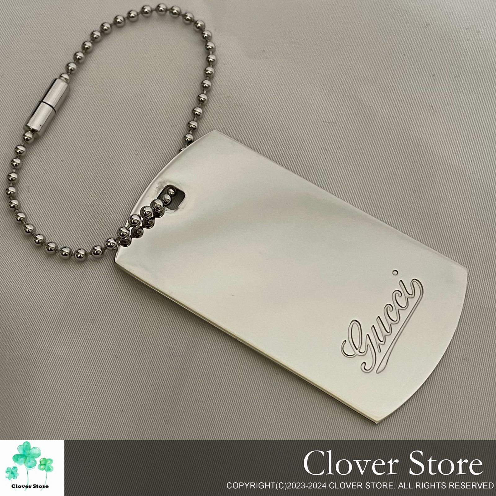 最終特価価格！8/19まで！ 【Sランク】GUCCI グッチ ドックタグ