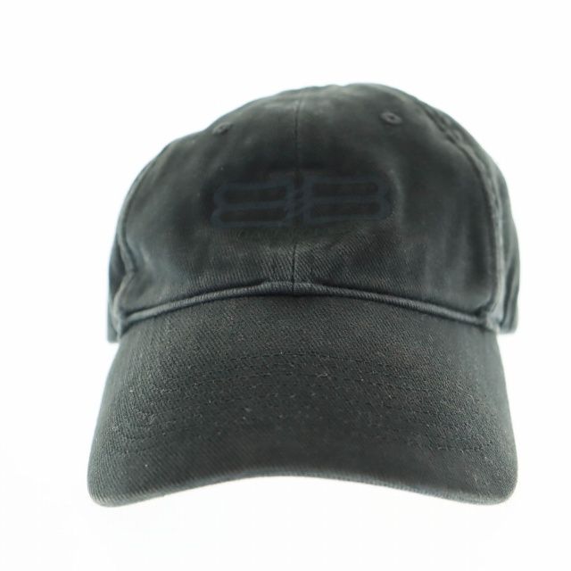 バレンシアガ ベースボールキャップ 704097 410B2 1077 ブラック BALENCIAGA バレンシアガ ベースボールキャップ 704097 410B2