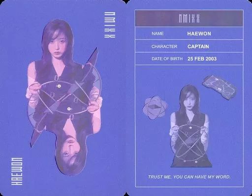 中古】コレクションカード(女性) NMIXX/ヘウォン(HAEWON)/ホロ仕様/CD