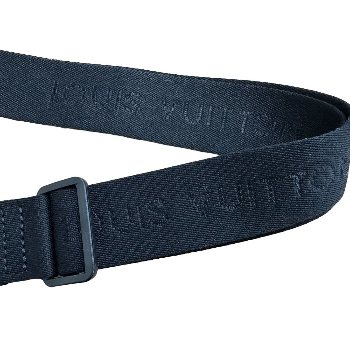 LOUIS VUITTON ダミエ ベルト 調整可能 LOUIS VUITTON - LOUIS VUITTON ベルト ダミエ ダミエアズール