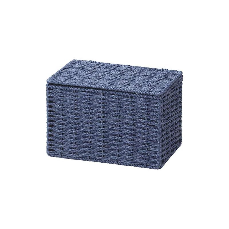 ちどり産業(Tidorisangyou) 収納ボックス ネイビー 23X16XH15cm
