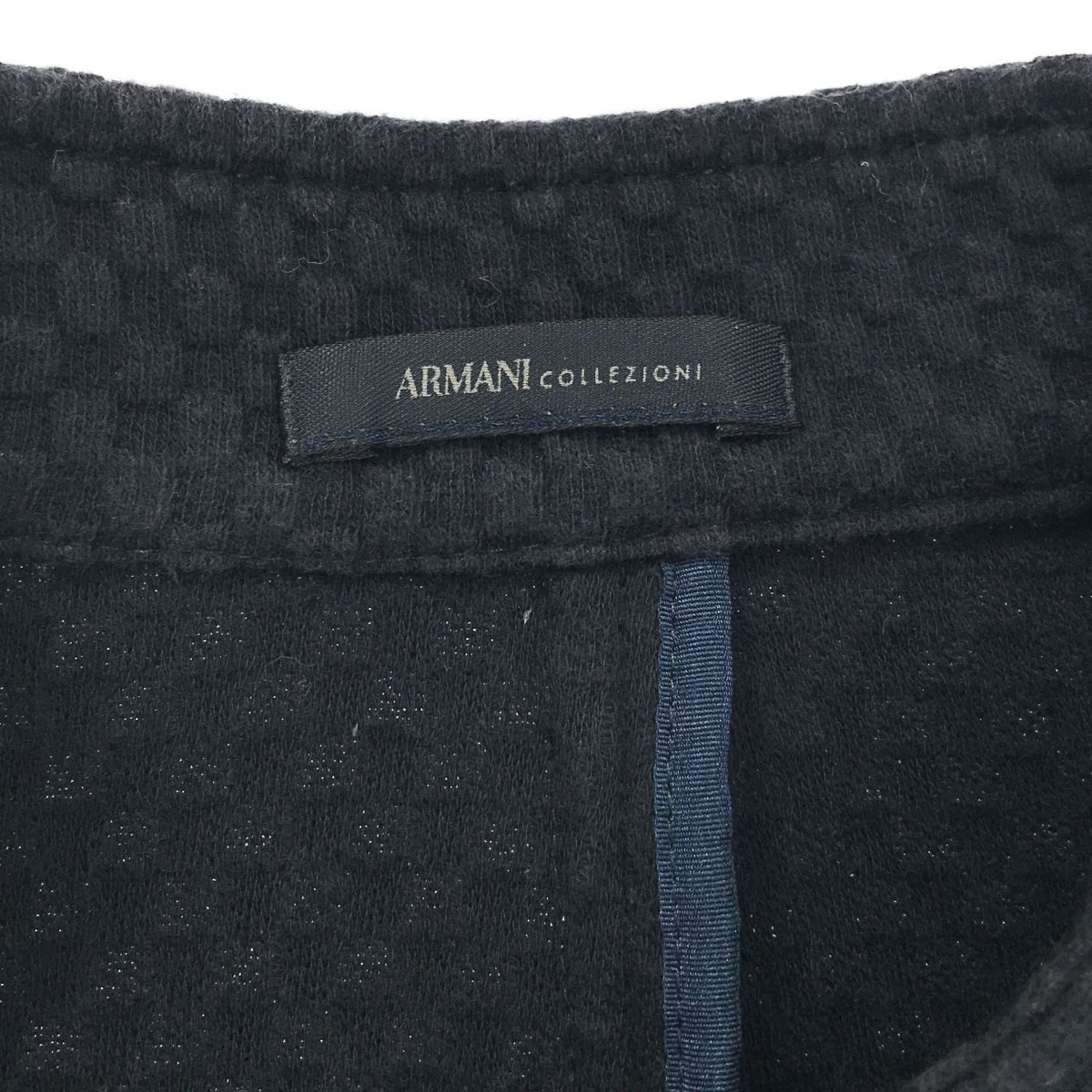アルマーニコレッツォーニ　ネイビー　ジャケット テーラードジャケット アルマーニコレツィオーニ ARMANI COLLEZIONI