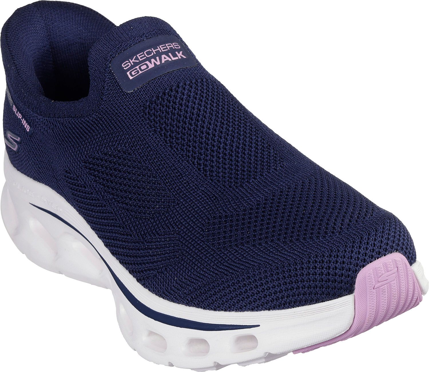 スケッチャーズ SKECHERS GO WALK GLIDE-STEP 2.0-ANNETTE 125120 NVMT ネイビーマルチ