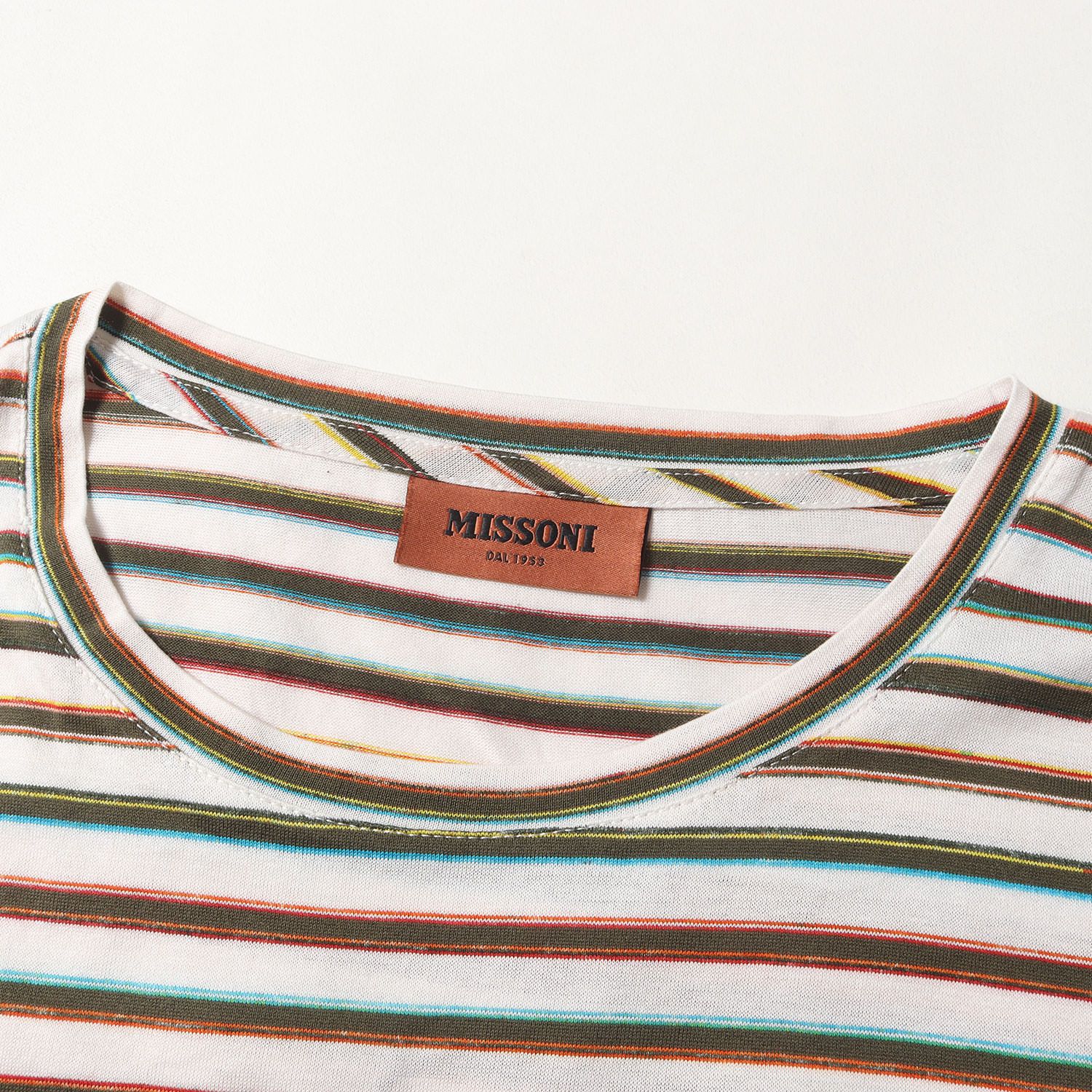 MISSONI - ミッソーニ 半袖カットソー サイズ40 M - MISSONI(ミッソーニ) / 半袖シャツ/40/コットン/マルチカラー