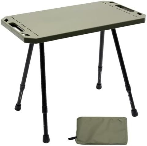 軽量 キャンプ テーブル 折りたたみ コンパクト 高さ調整 アルミ合金 アウトドア ビーチテーブル ローテーブル 収納袋付き