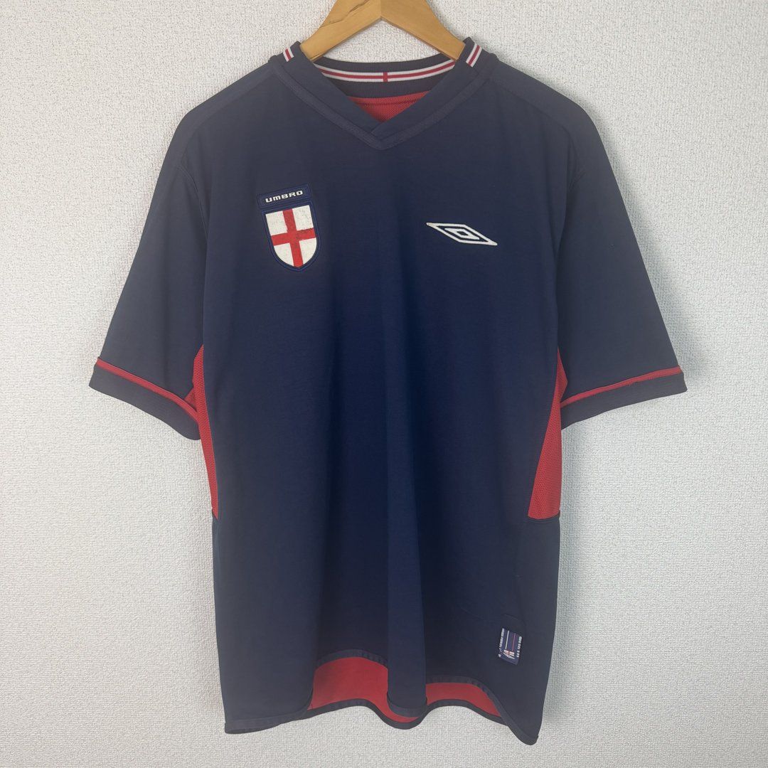 新品　00s アンブロ　イングランド代表　ユニフォーム Umbro アンブロ 00s イングランド代表 ユニフォーム リバーシブル