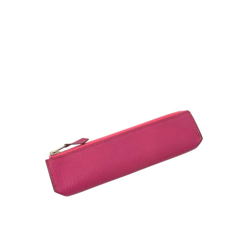 極美品　HERMES ピッコロ ペンケース ピンク 筆箱 刻印　ピンク 極美品 HERMES ピッコロ ペンケース ピンク 筆箱 刻印 ピンク