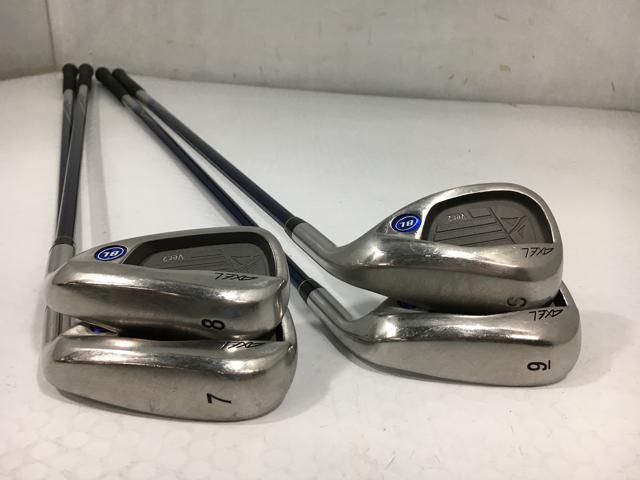 中古ゴルフクラブ】(4本セット)ツルヤゴルフ アクセル BL