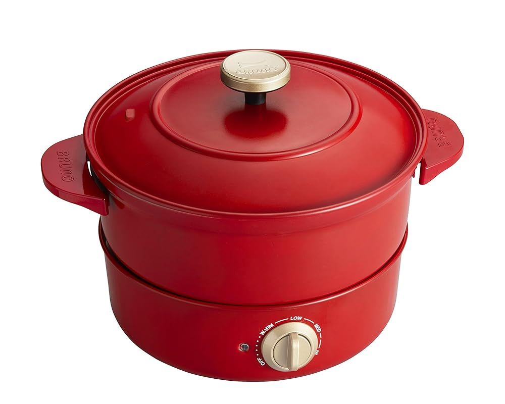 BRUNO Multi Grill Pot 赤 楽天市場】【4日間限定 最大42倍】 特典付 【正規取扱店