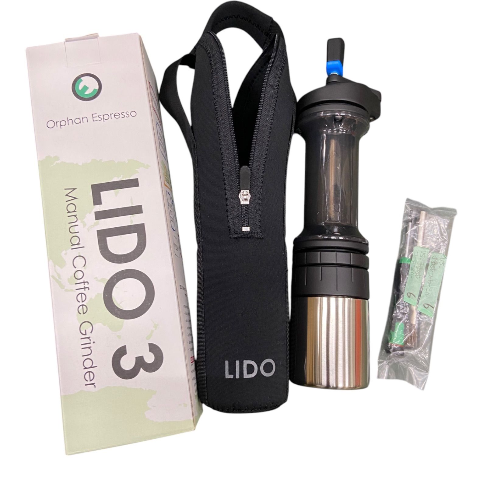 手動式コーヒーミル Orphan Espresso LIDO 3 Manual Coffee Grinder OE-L3-OE