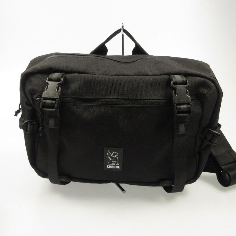 姫路東店 CHROME クロム ショルダーバッグ KADET MAX SLIDE BLACK BG362BK ブラック 121