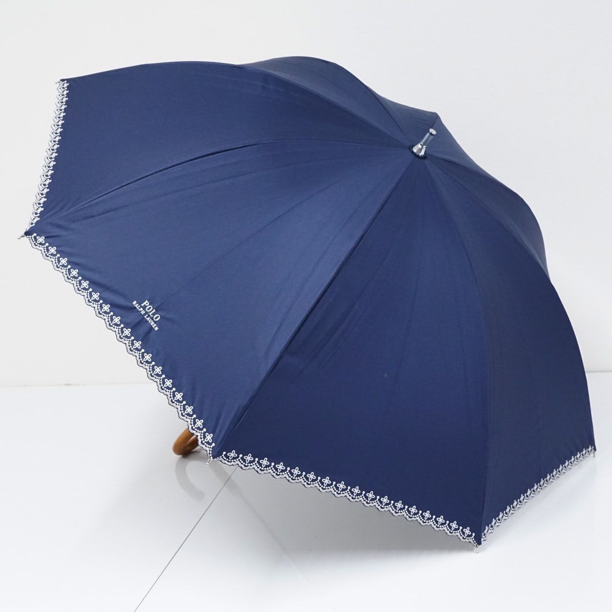 美品未使用　POLO Ralph Lauren UVカット晴雨兼用パラソル傘 日傘 Polo Ralph Lauren ポロラルフローレン USED美品 晴雨兼用 ポロ