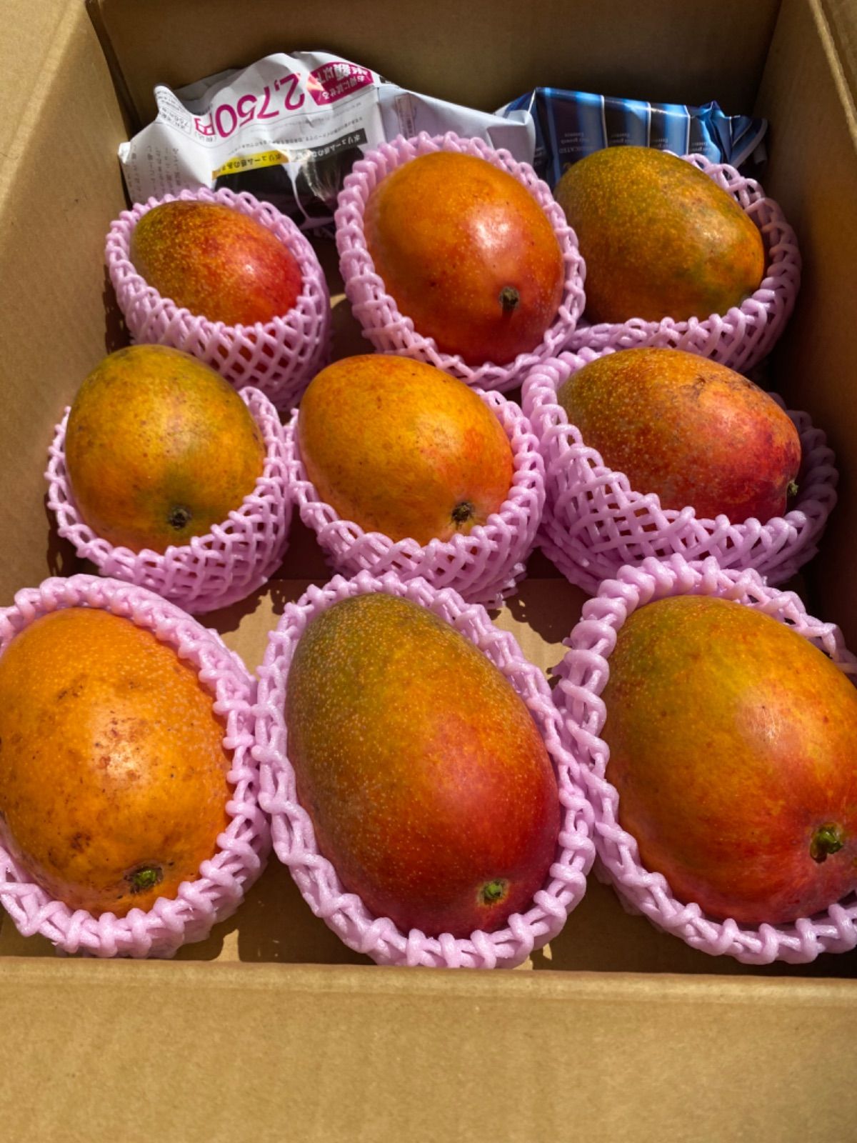 【訳ありヤワ　黒点】宮崎完熟マンゴー 9玉 3k ※理解ある方のみ※ 訳あり 加工用 黒点あり 】 宮崎完熟マンゴー 9玉 3.4k ※理解ある