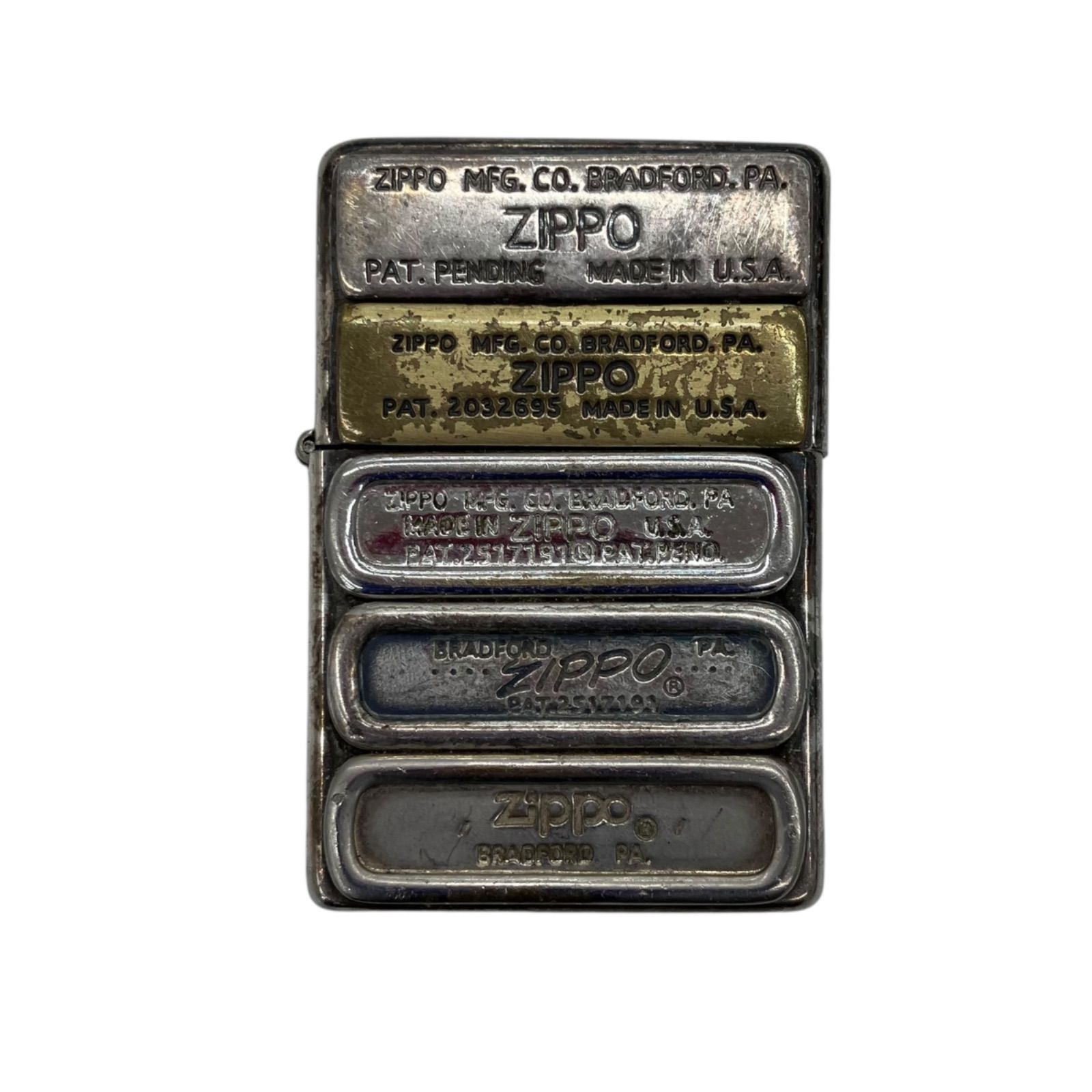 170590 ZIPPO ジッポー 歴代ボトム刻印 2008年製