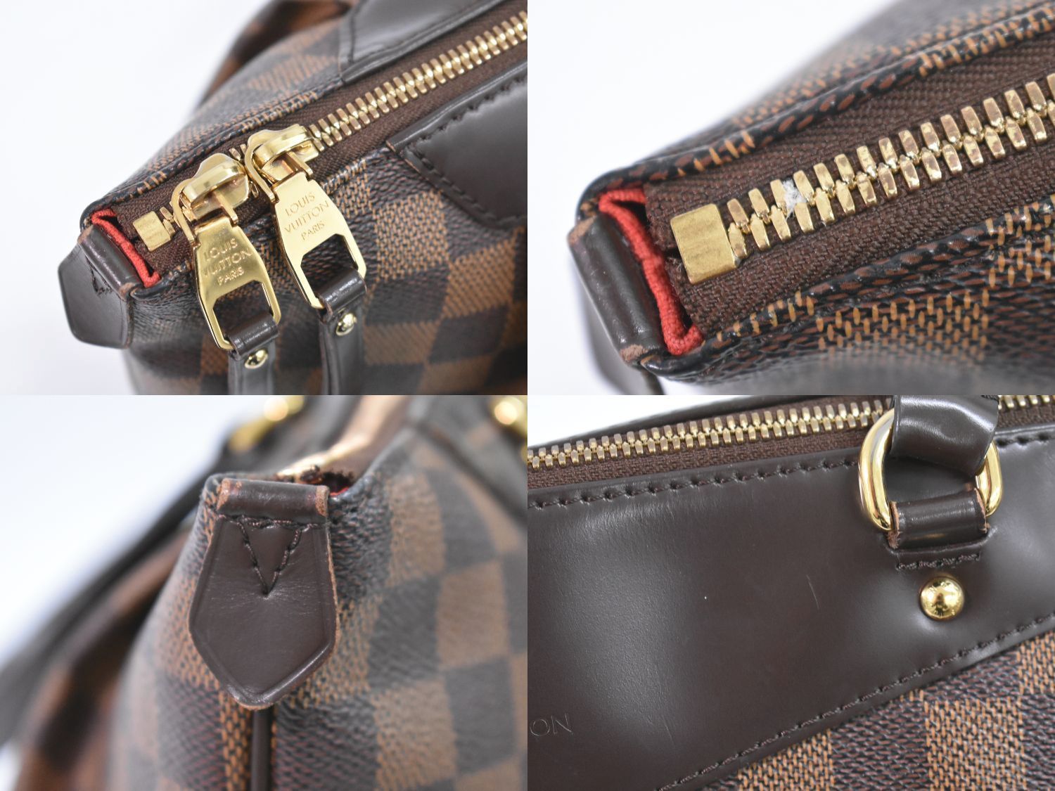 本物 ルイヴィトン LOUIS VUITTON LV ウェストミンスター GM ダミエ エベヌ ショルダーバッグ トートバッグ ブラウン N41103 Westminster ビトン バッグ 中古 本物 ルイヴィトン LOUIS VUITTON LV ウェストミンスター GM ダミエ