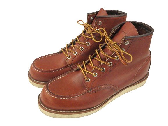 RED WING レッドウィング 875 6-inch Classic Moc 6インチ クラシックモック ブーツ 27cm ブラウン USA製 レザー 本革 シューズ 靴