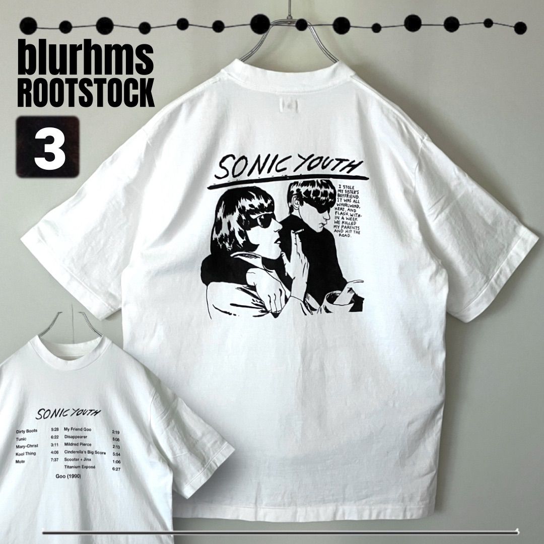 新品未使用！blurhms ROOTSTOCK ブラームス Tシャツ 4 24SS】blurhms ROOTSTOCK ブラームス ルーツストック ソニック