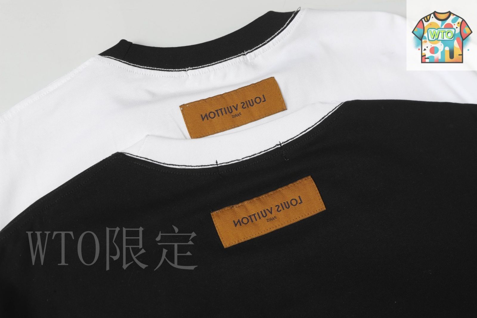 【ビーズの手書き風ロゴが可愛い♡】Louis Vuitton Tシャツ 今日特価】Louis Vuitton Lv New Logo Print カジュアル T