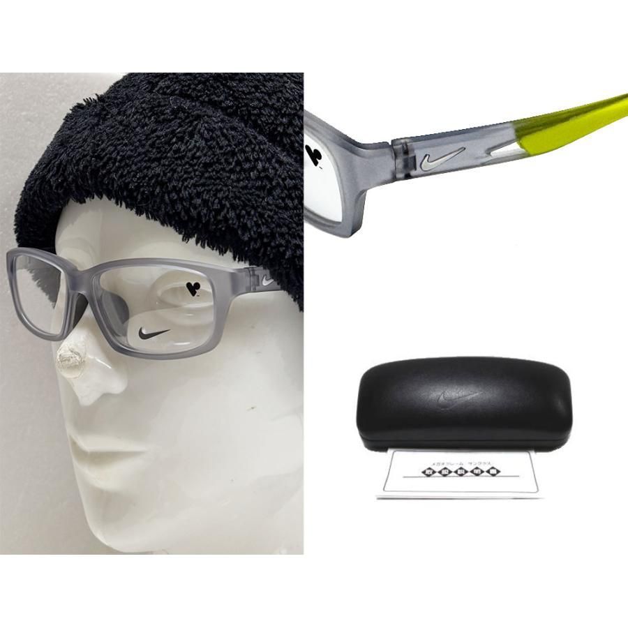 NIKE VISION】 ナイキ メガネフレーム 7016LB 030 マットグレイ 