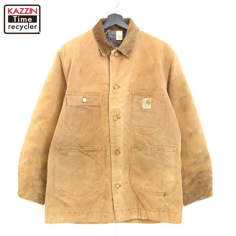 Carhartt ミシガンチョアコート ビンテージ 裏地ブランケット ダッグ地 70s vintage Carhartt ミシガンチョアコート 裏地ブランケット ダック