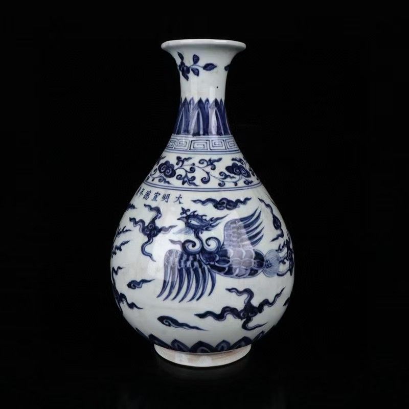 中国美術明青花磁器 中国美術明青花磁器