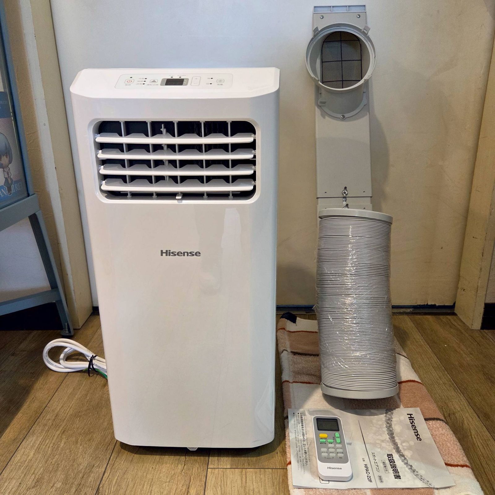 ポータブルクーラー　ハイセンス　Hisense　キャスター付　HPAC-22D 楽天市場】スポットエアコン HPAC-22H クーラー 除湿 ドライ