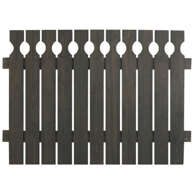 ガーデンガーデン 天然木製 ボーダーフェンス ブラインドフェンス 1枚 幅118.5cm×高さ82.5cm PQB-126