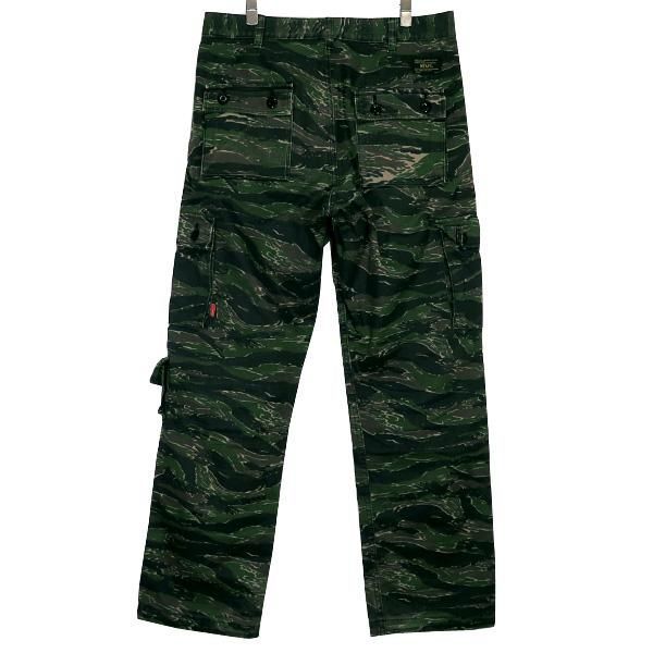 WTAPS ダブルタップス 17SS JUNGLE.STOCK 01/TROUSERS.COTTON.TWILL.TIGER STRIPE  171GWDT-PTM09 ジャングル ストック01 トラウザーズ コットン ツイル タイガーストライプ カーゴ パンツ - メルカリ