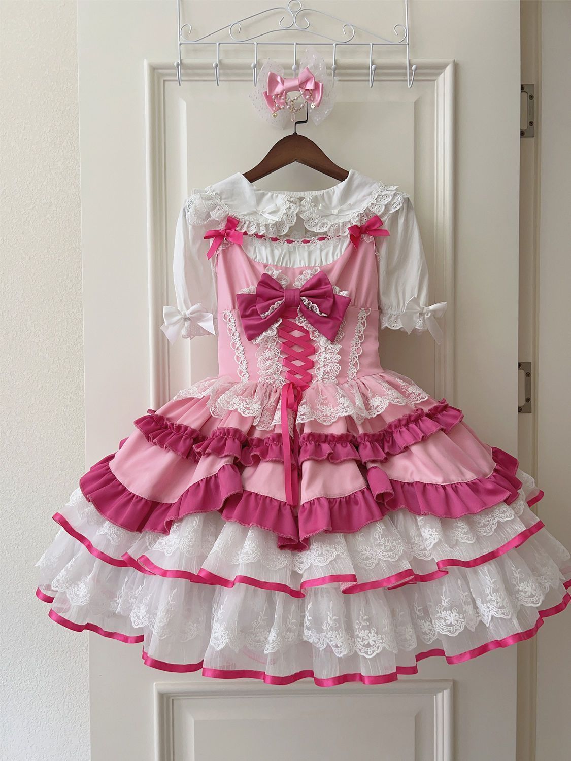 フリル付き 甘ロリ