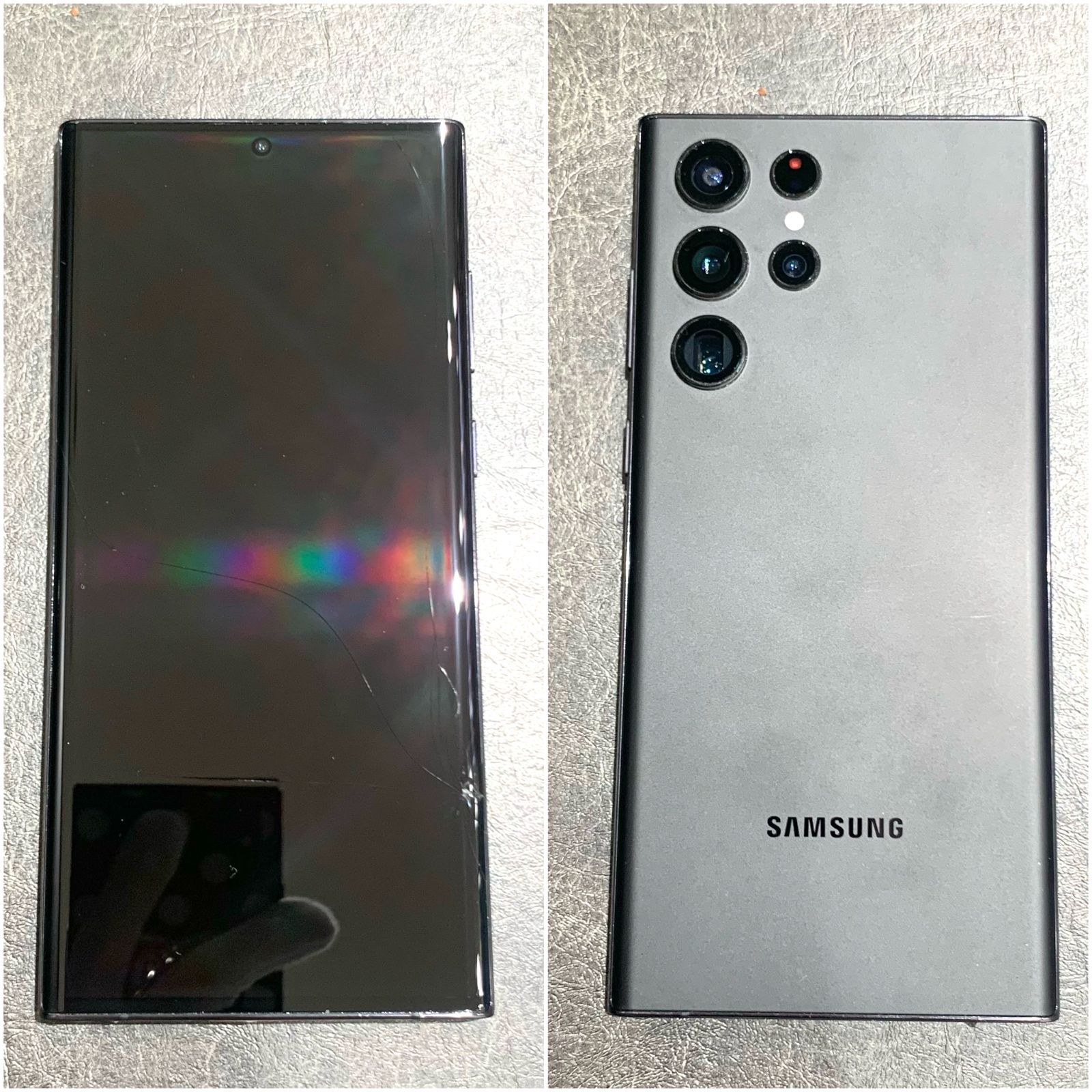 ▽【Ｄランク】Samsung Galaxy S22 Ultra 5G SM-S9080 ファントム 