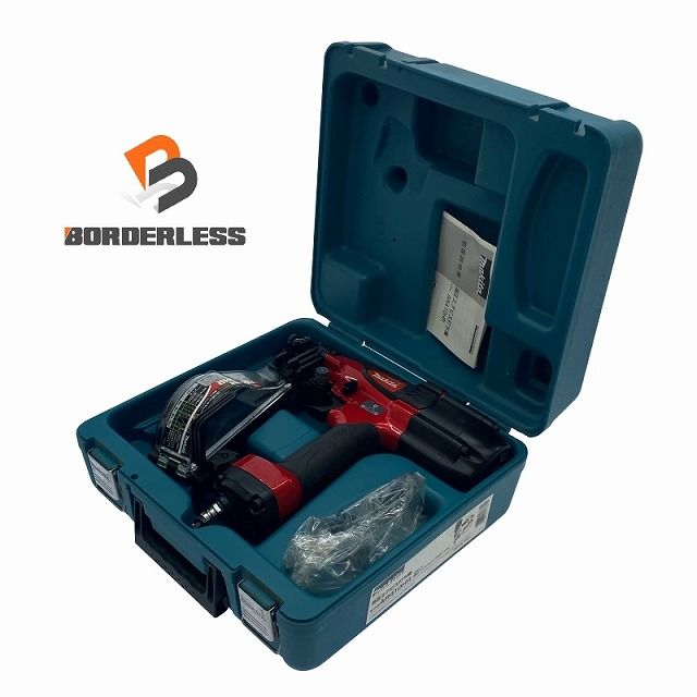 makita マキタ 41mm 高圧エアビス打ち機 AR410HR 赤 ケース付き エア工具 エアツール 大工道具 ねじ打ち 111044