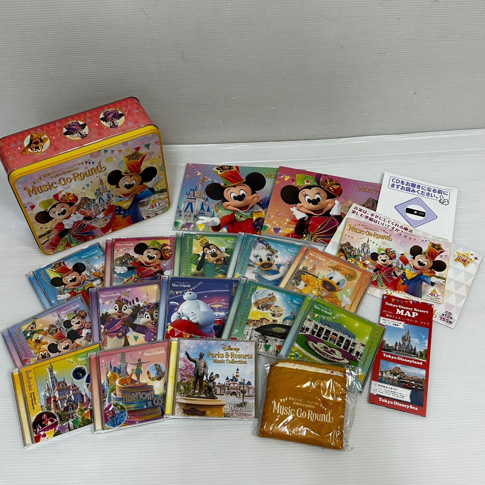 東京ディズニーリゾート40周年記念BOX Music-Go-Round 版 品 smacd091824