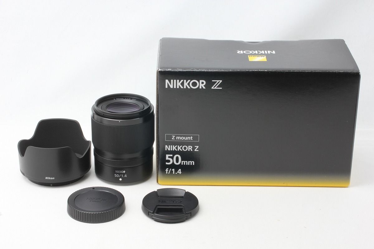 ニコン Nikon NIKKOR Z 50mm F1.4 フード 元箱 大口径標準レンズ